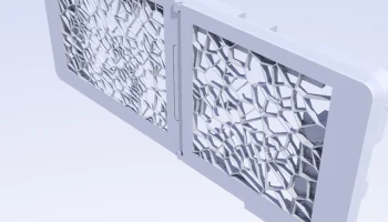 Корпус для материнской платы для 3D-печати - верхняя и за... 1