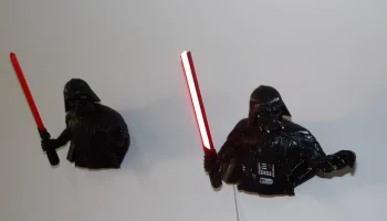 ДАРТ ВЕЙДЕР ЗВЕЗДНЫЕ ВОЙНЫ ФАН-АРТ - 3D-ПЕЧАТАННЫЙ НАСТЕН... 1