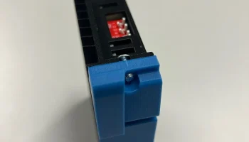 TB6600 Крепление на DIN-рейку 3