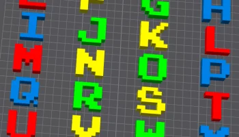 Буквы и цифры шрифта, вдохновленные NES, для проектов...... 5