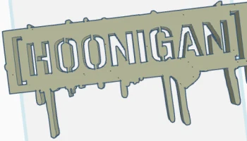 Трафарет для капель Hoonigan