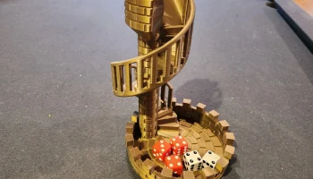 Лестница замка Dice Tower 7