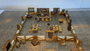 DungeonSticks таверна модульный настольный ландшафт...... 1