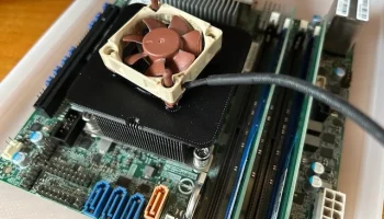 Кронштейн вентилятора Supermicro M11SDV-8C-LN4F Noctua 40...