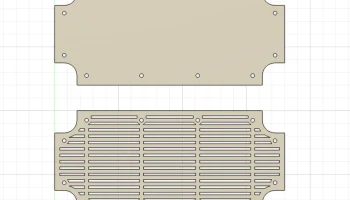 Kradex Z125 Монтажная пластина ABS 2