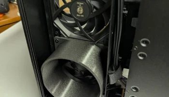 NZXT H9 Flow (2023) боковой вентиляторный канал......
