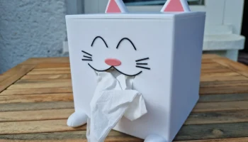 Коробка для салфеток для кошек