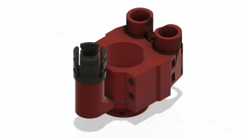 Крепление шпинделя Dremel с ЧПУ своими руками........