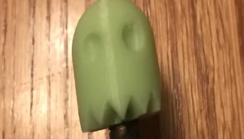 Крышка клапана PacMan Ghost Schrader 1