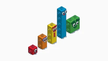 Числовые блоки 1-5 [Строительные блоки] 1