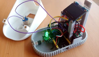 Чехол для ESP32 NodeMCU и дисплея 2