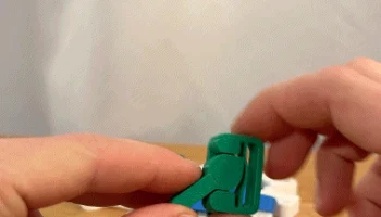 Fidget Toggle Switch Clicker V2 - печать на месте...... 1