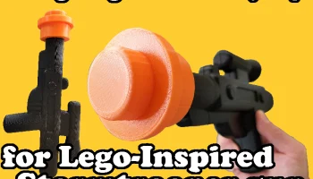 Оранжевый совет по безопасности Lego для штурмовика-писто... Оранжевый совет по безопасности Lego для штурмовика-писто...