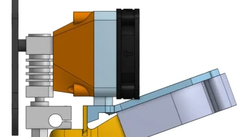 MicroDuct v1.0 Вентилятор Creality Канал 3