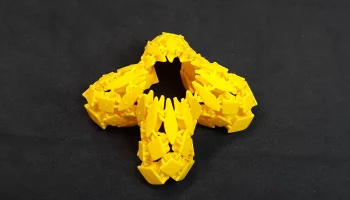 Подставка из ткани подсолнух 7