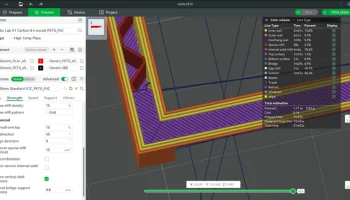Профиль Bambu Labs X1-C eSUN PETG 2