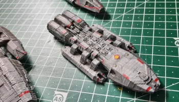 BSG Battlestar Artemis Масштаб 1:9000