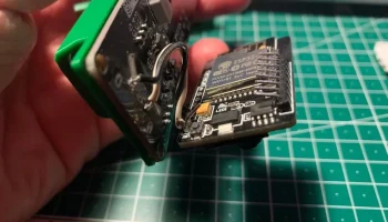 ESP32-CAM с крышкой 18650Akku 5