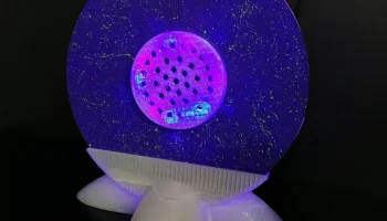 Динамик своими руками из пустой катушки с 3D-нитью........ 3