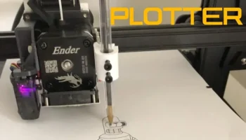 Перьевой плоттер для экструдера Sprite ~ Ender 3 S1.........