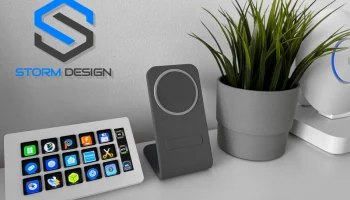 Магнитная подставка для зарядки iPhone, Apple Watch и Air... 4