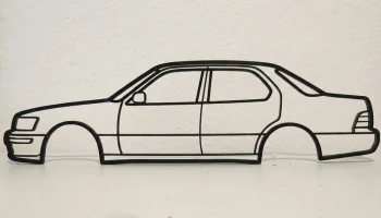 Lexus LS400 Настенное искусство 2
