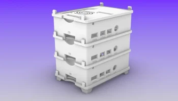 Модульный стекируемый кластерный корпус Raspberry Pi 4 1