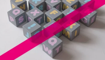 Текстовый куб-игрушка 7