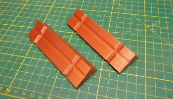Schoner f&uuml;r Schraubstock 100mm mit Einkerbungen f&uuml;r Rundm..