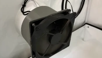 Обновление Grow Box #2 - крепление впускного/выпускного в...