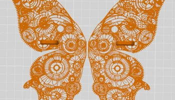 Движущаяся механическая бабочка - да! Оно движется!...... 5