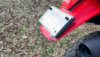 Подходит для крепления заднего номерного знака Honda XR65... 8