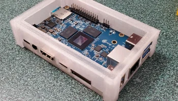 Оранжевый корпус Pi 5