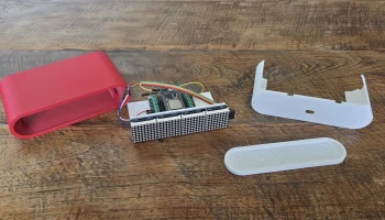 Погодные часы ESP32 7