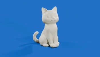 Сидящий кот 1