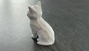 Милый низкополигональный кот (без поддержек)............ 1