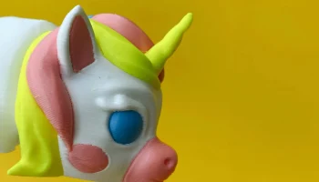 3D-принт шарнирного единорога, милая гибкая игрушка...... 3