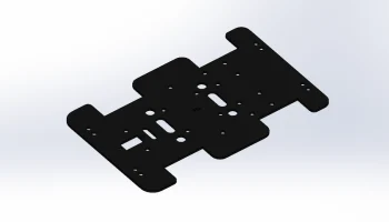 Верхняя часть рамы автомобиля Freenove 4WD............ 1