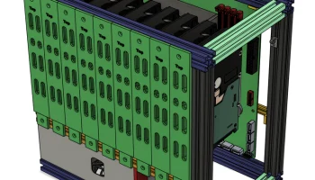 Минимальный NAS-накопитель mATX (9 жестких дисков) 3