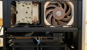 Канал вентилятора NCASE M1 PowerColor Red Dragon 5700 XT,... 2