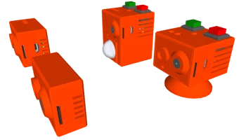 Корпус ESP32-CAM типа B - 4 типа 2