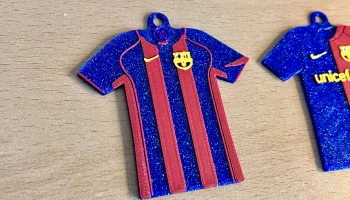 Брелок для футболки ФК "Барселона" - Nike эпохи 2004-2025... 2