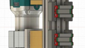 3018 CNC - полная модернизация оси X 2