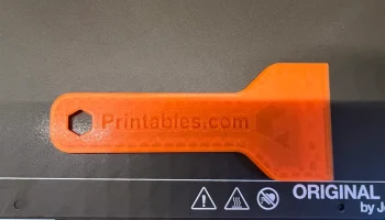 Prusa Spatula remix - с большим отверстием для подвешиван... 2
