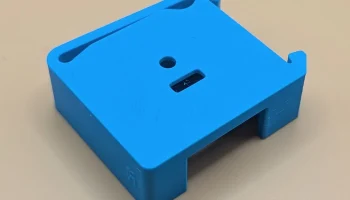Держатель Shelly Mini на DIN-рейку 1