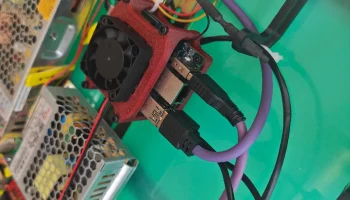 Кронштейн Orange Pi 3 LTS и крепление для вентилятора 401... 1
