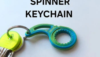 Брелок Fidget Spinner - печать на месте 1