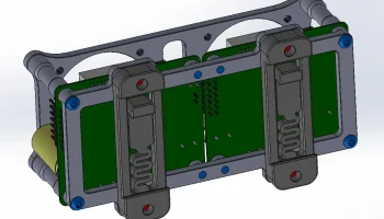 BTT TMC 5160T Plus основание с двойным DIN 3