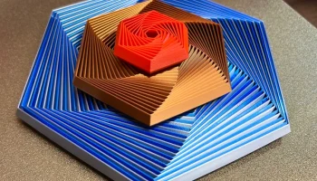 Hexagon Superfidget V2 - 45-сегментный дизайн PIP...... 1