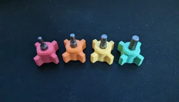 Маленькая рукоятка с битами Hex/Torx